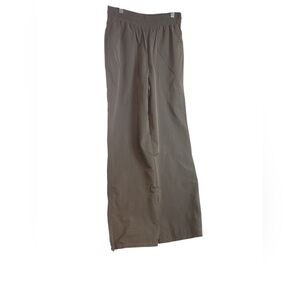 Good American Wide Leg Nylon Track Pants in Brindle Jogger Size 0